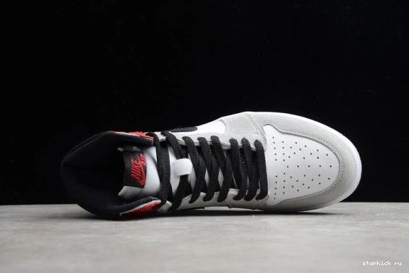 Grey Retro 1 555088-126 Jordan Smoke High 555088-126 Air Light 0808